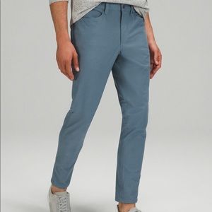 Lululemon ABC Slim-Fit Pant L:32” W:31" Utilitec, Light Grey-Blue